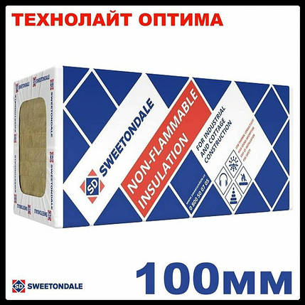Технолайт Оптима 100 мм — Базальтовий Утеплювач, фото 1