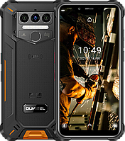 OUKITEL WP9 6/128GB Orange/Black, 8000 mAh, IP69K, 48 Мп, Дисплей 6.3", Защищенный смартфон Oukitel WP9 6/128