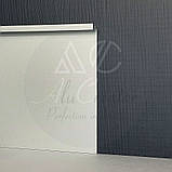 Плінтус прихованого монтажу 103х9х2700 мм, без покриття, фото 2