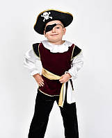 Дитячий карнавальний костюм пірат (пірат), розбійник, р. 32-38, 110-146 см і прокат тільки по Києву 250 грн
