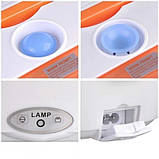 Ланч бокс для їжі з підігрівом від мережі 220 В 12 В Lunch Box ST-339. Помаранчевий, фото 9