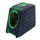 Рівень лазерний, нівелір, 2 лінії, 2 лазерних модуля, зелений промінь, фото 4