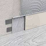 Плінтус прихованого монтажу 103х9х2700 мм, без покриття, фото 3