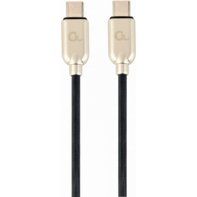 Дата кабель USB-C to USB-C 1.0m PD Cablexpert (CC-USB2PD60-CMCM-1M), фото 1
