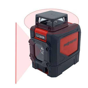 Рівень лазерний, нівелір, H360°/1V червоний промінь