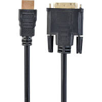 Кабель мультимедійний HDMI to DVI 1.0 m Maxxter (V-HDMI-DVI-1M)