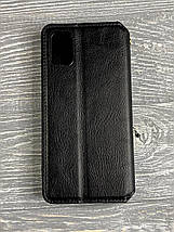 Шкіряний чохол книжка Cubic на ZTE Blade A31 (на зті блейд а31) чорний, фото 2
