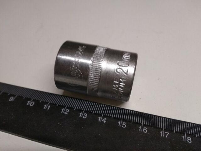 Головка шестигранна Inter Tool 1/2 "20" мм (ET-0020)