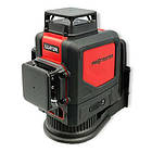 Рівень лазерний LL412R, нівелір, 3x360° (H360/2xV360, червоний промінь), фото 2