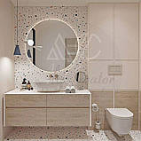 Зовнішній напівкруглий профіль для плитки 12х28х2700 мм, анодований, фото 4