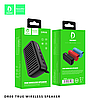 Портативна бездротова Bluetooth колонка DENMEN DR08 |AUX, Micro-SD card, USB| Чорний, фото 8