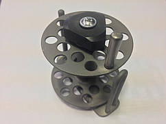 Титанова котушка для рушниці підводне полювання Kalkan Pro Mini 60 мм; горизонтальна; ширина 3,5 см