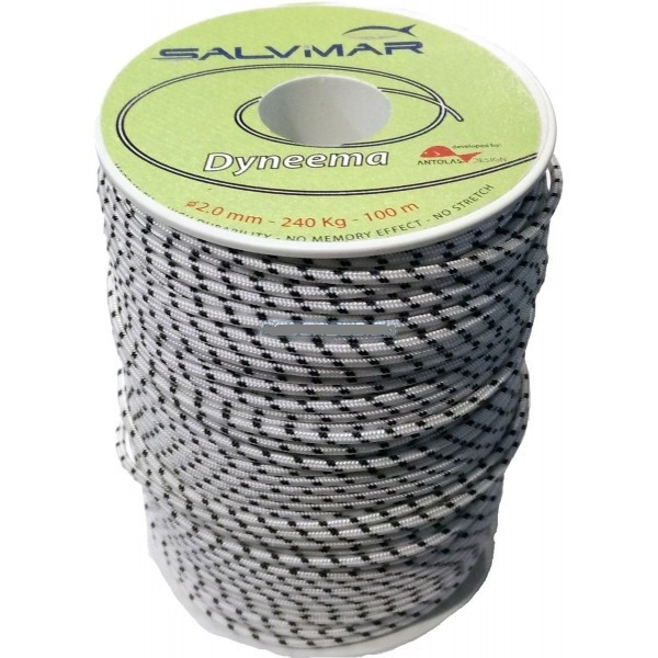 Лінь підводної рушниці Salvimar Dyneema 1.5 мм білий, фото 1