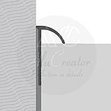 Зовнішній напівкруглий профіль для плитки 12х25х2700 мм, анодований, фото 3