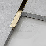 Профіль для підлогових покриттів Т-подібний 13х9х2700 мм, декор по RAL, фото 2