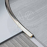 Профіль для підлогових покриттів Т-подібний 18х9х2700 мм, декор по RAL, фото 2