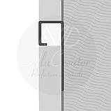 Зовнішній квадратний профіль для плитки 13,5х33,5х2700 мм, декор по RAL, фото 5