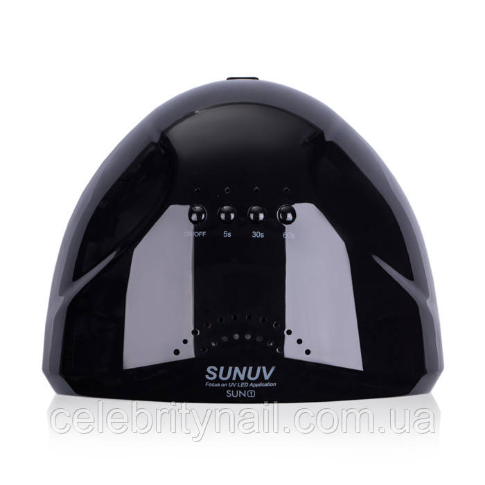 Лампа для манікюру SUNUV SUN1 чорна, 48 Вт