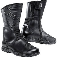 Road Touring leather boots 1.0 Black, 45 Мотоботы дорожные с защитой