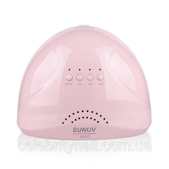 Лампа для манікюру SUNUV SUN1 рожева, 48 Вт