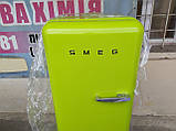 Ретро холодильник SMEG FAB28LME Лайм, фото 4