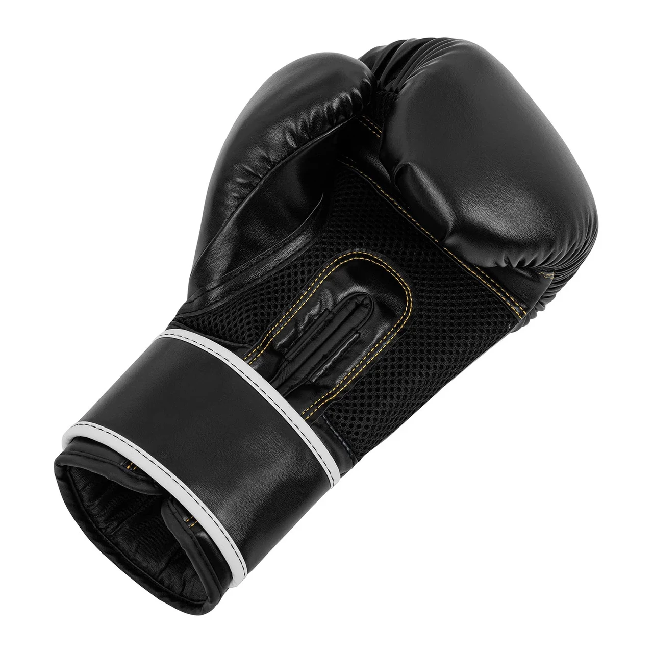 Боксерские перчатки - 12 унций - черный Gymrex EX10230068 Инвентарь для бокса Германия - фото 2 - id-p1505811431