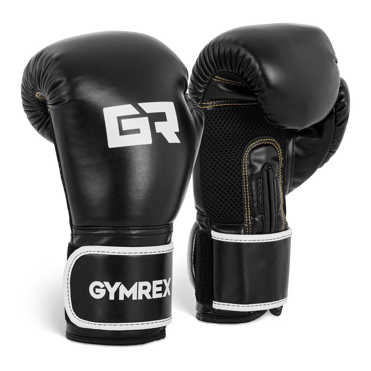 Боксерские перчатки - 14 унций - черный Gymrex EX10230069 Инвентарь для бокса Германия - фото 1 - id-p1505812063