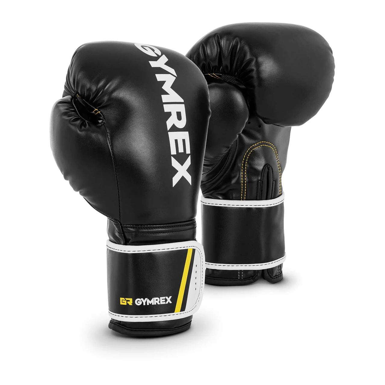 Боксерские перчатки - 16 унций - черный Gymrex EX10230074 Инвентарь для бокса Германия - фото 1 - id-p1505812240