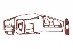 Накладки на панель карбон для Hyundai Elantra (HD) 2006-2011 рр