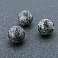 Сувенірна куля з натурального каменю Лабрадор d-20мм+-