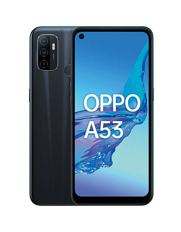 Смартфон OPPO A53 4/64 GB Black (Чорний), фото 2