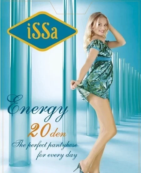 Колготки ISSA PLUS Energy20 2 чорний