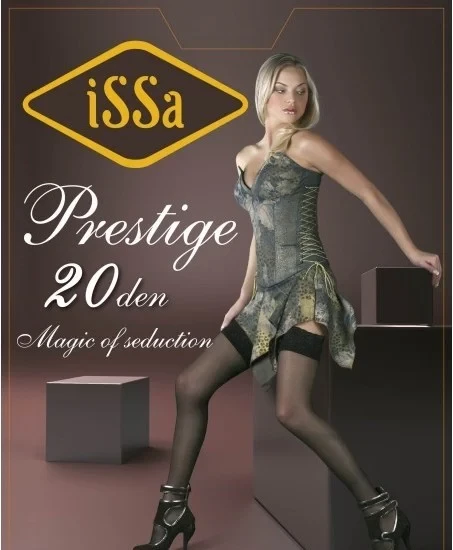 Колготки ISSA PLUS Prestige20 1/2 білий