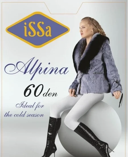 Колготки ISSA PLUS Alpina60 3 білий