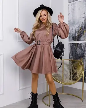 Плаття ISSA PLUS 12297 XL бежевий, фото 1