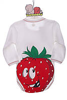 Боди с длинным рукавом хлопок Stawberry Murat Baby