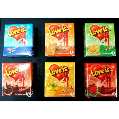 Презервативи Love is... (3 шт)