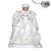 Різдвяний ангел білий із крилами 45cm Goodwill (ціна за 1 штуку)