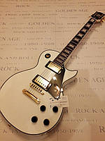 Електрогітара Gibson Les Paul Custom White Alpine China