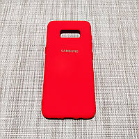 Силиконовый чехол silicone cover для Samsung s8 / S8 / самсунг с8 КРАСНЫЙ