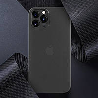 Ультра тонкий пластиковий чохол PP 0.2мм для айфон iPhone 12 Pro СІРИЙ