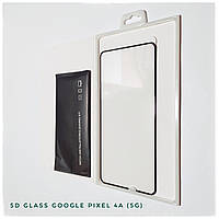 Защитное стекло 5D полный клей для Google Pixel Пиксель 4A ( 5G )