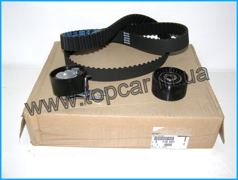Комплект ГРМ на Citroen Berlingo 1.6HDI 16 V 05- 118.431 (0831V4) (оригінал) 