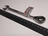 Ключ рожково-накидной Inter Tool с трещоткой 15 мм (XT-1315)