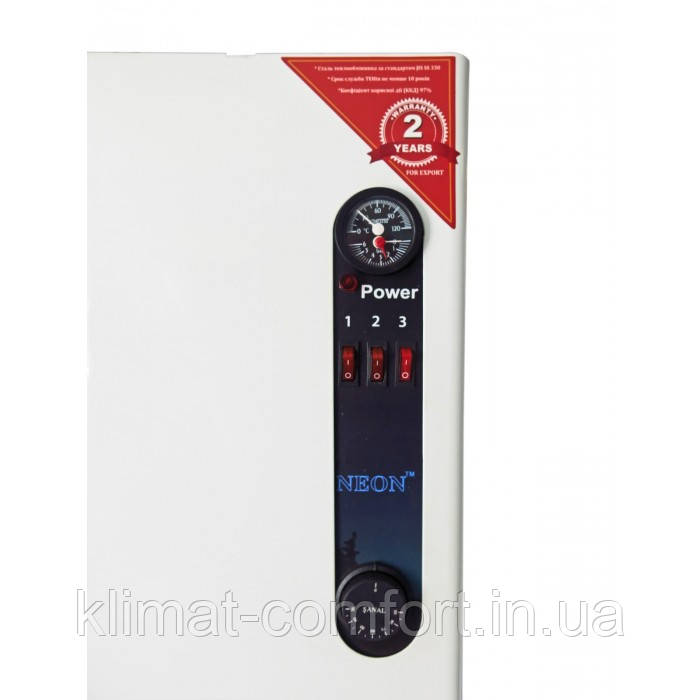 Електричний котел NEON WPS 18,0 кВт 380 В, модульний контактор т.х.