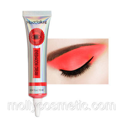 Рідкі стійкі матові тіні для повік Mocallure Coral (кораловий)