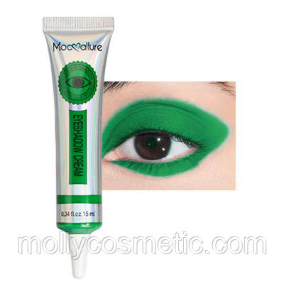 Рідкі стійкі матові тіні для повік Mocallure Mocallure Green (зелений)