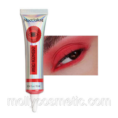 Рідкі стійкі матові тіні для повік Mocallure Red (червоний)