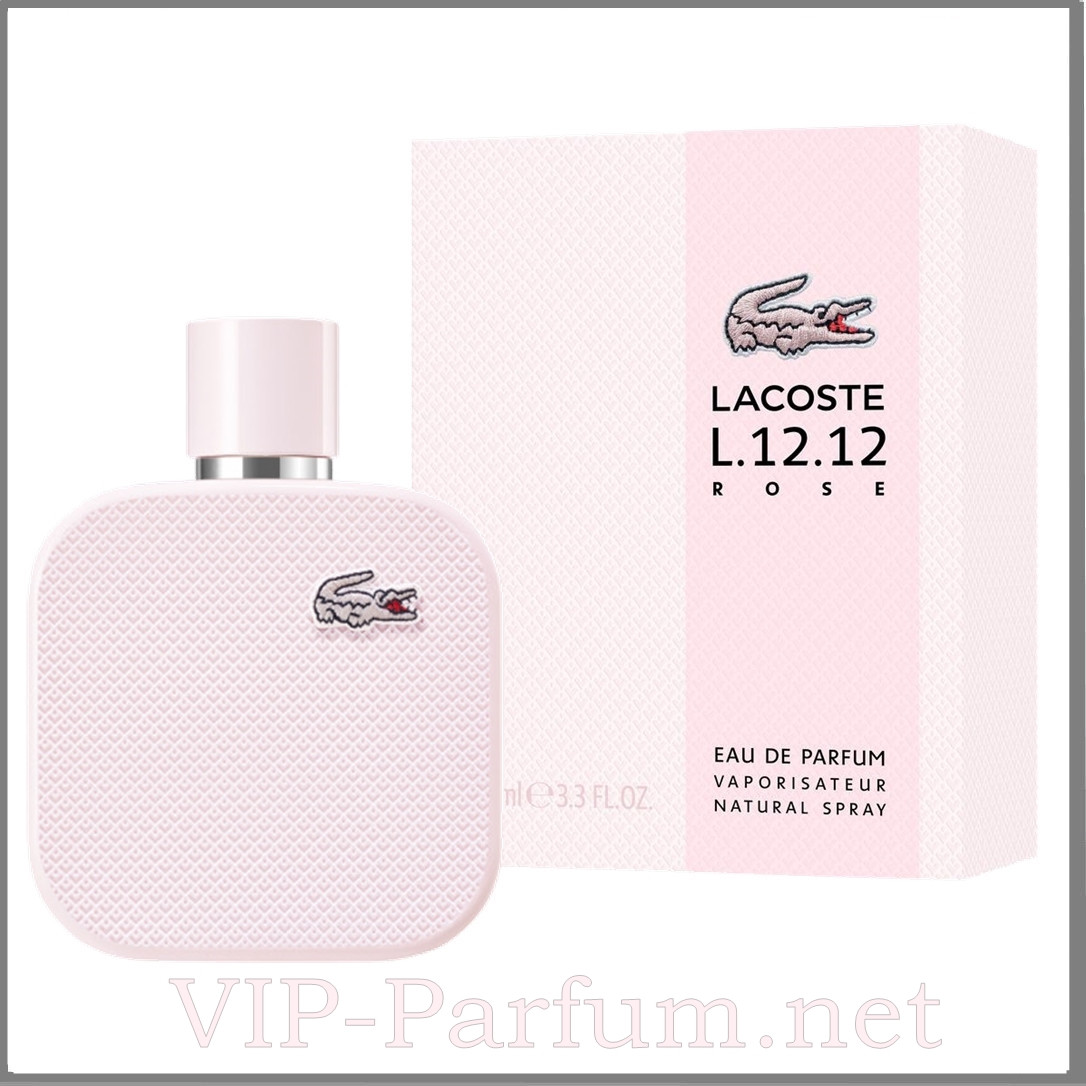 Lacoste L.12.12 Eau de Parfum Rose For Her парфумована вода 100 ml. (Лакост Л.12.12 Еау де Парфум Роуз)