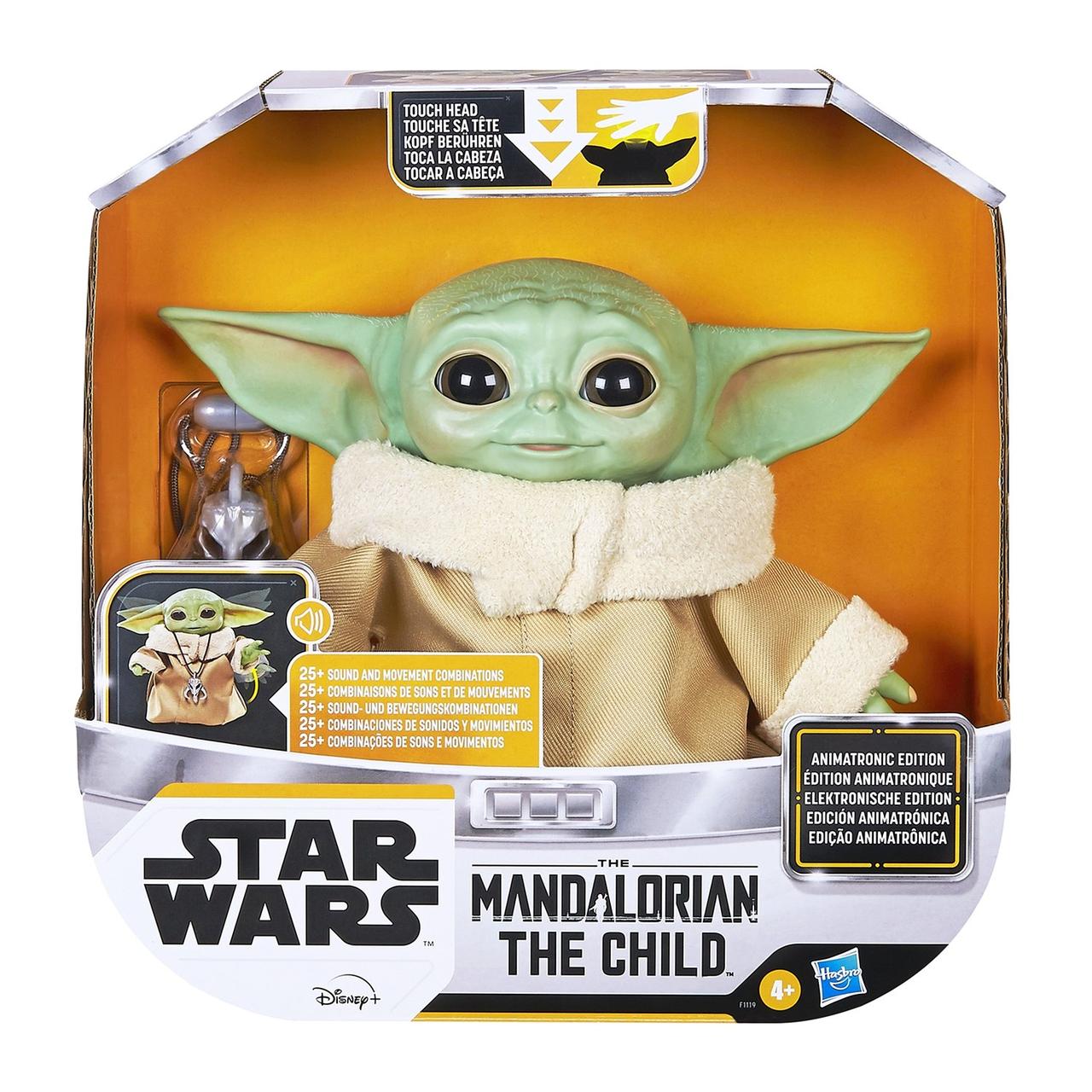 Интерактивная игрушка Малыш Йода Мандалориан из Star Wars Mandalorian The Child Animatronic F1119 - фото 10 - id-p1505985883